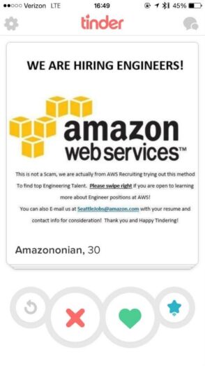 Quand le recrutement innovant va trop loin : Amazon cherche à séduire ...