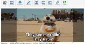 ezGIF : un outil pour créer, convertir, couper, modifier ou réduire la taille d’un GIF animé