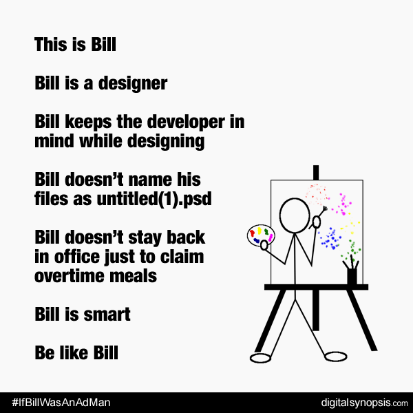 be-like-bill-ad-agency-designer