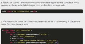 Le compteur du bouton Twitter est de retour grâce à SocialShare