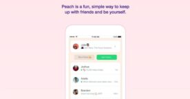 Peach :  la nouvelle app de messagerie dont tout le monde parle
