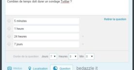 Twitter : la durée des sondages paramétrable ; 1,7 milliard de votes depuis leur lancement