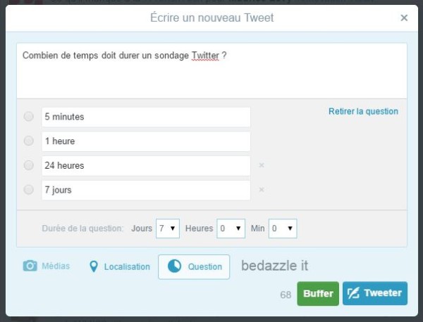 tempssondage