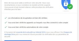 Google offre 2 Go de stockage gratuit (à activer d’ici le 11 février) pour le Safer Internet Day