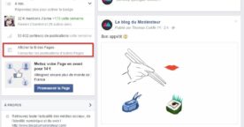 Comment continuer à utiliser Facebook « en tant que page » ?