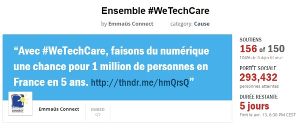 wetakecare-thunderclap
