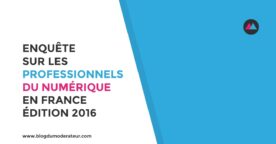 Enquête sur les professionnels du numérique en France – Édition 2016