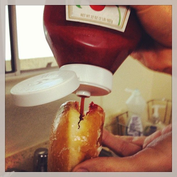 ketchup-beignet