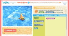 Les enfants peuvent apprendre à coder avec Vaiana, la nouvelle heroïne de Disney