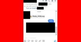 Facebook Messenger : ne cliquez pas sur l’image en .SVG, c’est un virus
