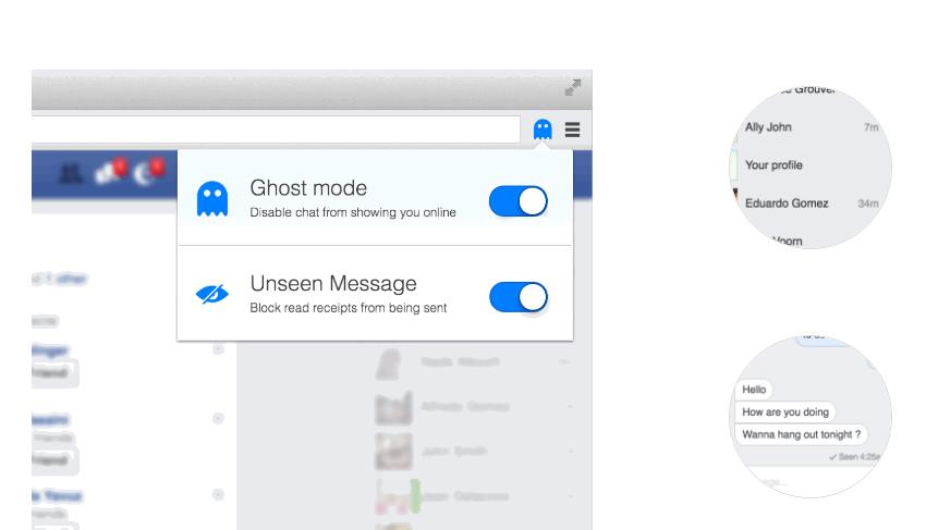 Ghost For Chat Pour Devenir Invisible Sur Facebook Messenger Bdm