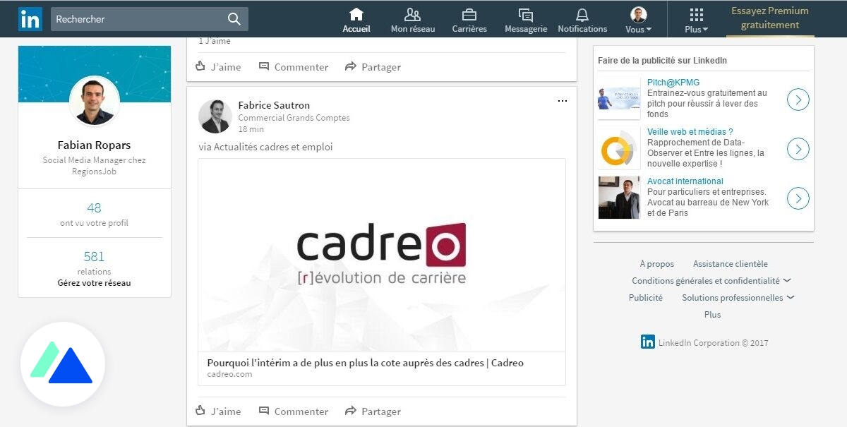 LinkedIn : refonte complète de la version desktop