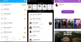 Snapchat : une barre de recherche pour retrouver ses amis plus facilement