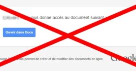 Google : un piratage se propage via Gmail, ne cliquez pas sur le (faux) fichier Google Docs