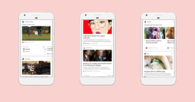 Un fil d’actualité personnalisé sur l’application mobile de Google (Feed)