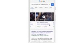 Google : un aperçu vidéo dans les résultats de recherche