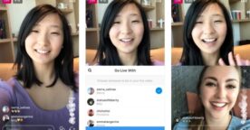 Instagram lance les Lives en duo sur écran partagé