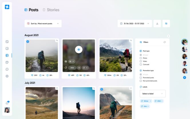 Iconosquare – Content