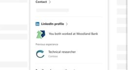 Outlook : consultez les profils LinkedIn de vos contacts et ajoutez-les à votre réseau