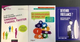 3 livres à gagner sur les freelances, les lives sur les réseaux sociaux et le développement d’une activité