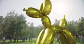 Snapchat Art : des œuvres d’art en réalité augmentée (Balloon Dog de Jeff Koons…)