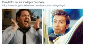 Facebook : les sondages sont de retour, avec des GIF !