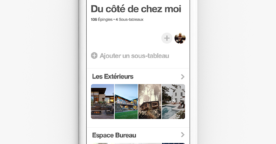 Pinterest : des sous-tableaux pour organiser les contenus épinglés