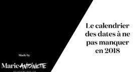 Calendrier marketing 2018 : la liste des événements de l’année