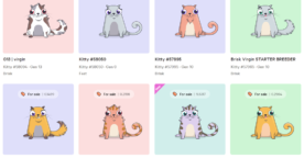 CryptoKitties, le jeu à base de chats qui génère 12% des transactions sur Ethereum