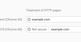 Google Chrome : les sites en HTTP seront labellisés « Non-sécurisé » dès juillet 2018