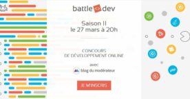 Inscrivez-vous à la 11ème édition de la Battle Dev !