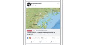 Facebook va diffuser des « Breaking News » sur le fil d’actualité