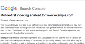 Indexation mobile-first de Google : c’est parti !