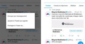 Twitter lance les Signets pour sauvegarder des tweets