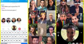 Snapchat lance des appels de groupe jusqu’à 16 utilisateurs