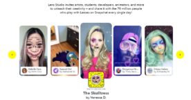 Snapchat : de nouvelles fonctionnalités pour Lens Studio