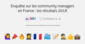 Enquête sur les community managers en France, les résultats 2018