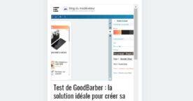 GoodBarber : créer une Progressive Web App simplement sans coder