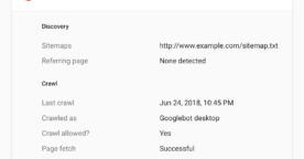 Google lance un outil d’inspection d’URL sur Search Console