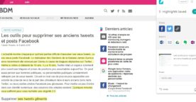 Liner : un outil gratuit pour surligner et sauvegarde du contenu sur tous les navigateurs
