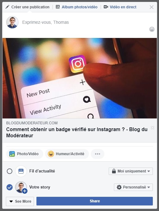 Facebook Les Utilisateurs Peuvent Publier Des Liens Dans Les Stories Bdm