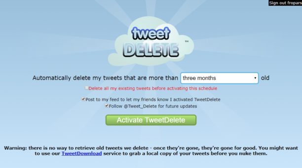 tweets-delete