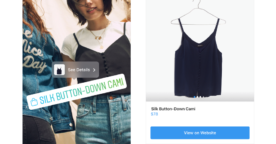 Instagram : les marques peuvent identifier des produits dans les stories