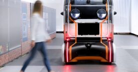 Des yeux sur les voitures autonomes pour rassurer les piétons ?