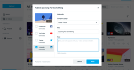 Les vidéos Vimeo intégrées sur LinkedIn