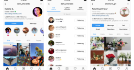 Un nouveau design pour les profils Instagram