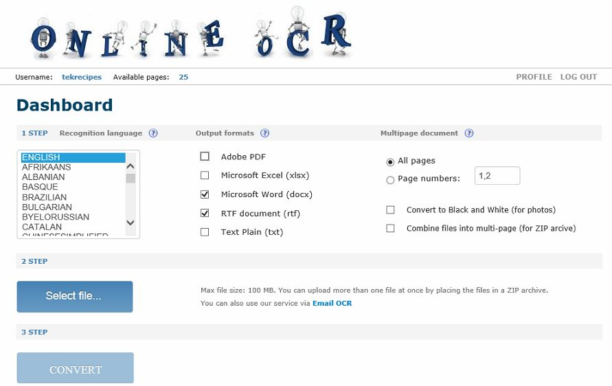 onlineocr