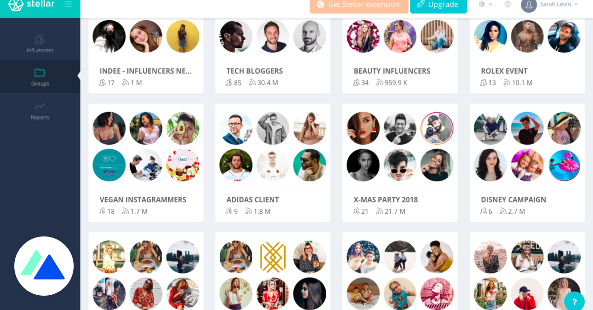Stellar: a community management tool for analyzing and monitoring the accounts of influencers