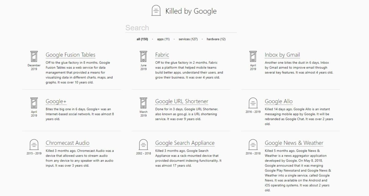 Killed-by-Google-cimetiere