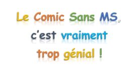 UX design : « associer le Comic Sans MS au Papyrus, un choix évident pour les sites web en 2019 »